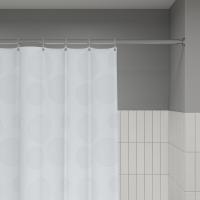 Штора для ванной полиэстер IDDIS BD01P18i11 180*200 белая c кольцами