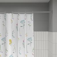 Штора для ванной полиэстер IDDIS BF02P18i11 180*200 разноцветная c кольцами