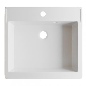 Раковина накладная "РИМ-50" белая (MIXLINE)