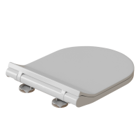 Сиденье для унитаза  WAVE  APEKS полипропилен, микролифт, БЕЛЫЙ глянец