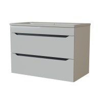 Тумба д/ванной "Лайн-70" подвесная  под раковину Марго-70 (MIXLINE) (ПВХ)