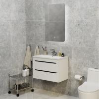 Тумба д/ванной "Лайн-70" подвесная  под раковину Марго-70 (MIXLINE) (ПВХ)