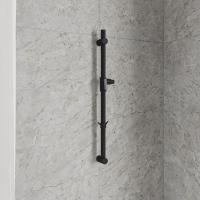 Стойка для душа 700мм Milardo "Ideal Spa" ILS70B0M17, нерж. сталь, ЧЕРНЫЙ матовый, коробка