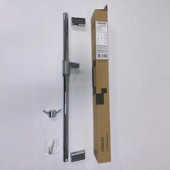 Стойка для душа 700мм Milardo ILS70C0M17 "Ideal Spa" нерж. сталь ХРОМ, коробка