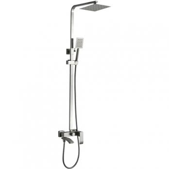 Душевая система 35к HB24815 HAIBA лейка "Тропический душ" НЕРЖ