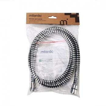 Шланг душевой 160 см Milardo 180P160M19 ПВХ окрашивание, пакет