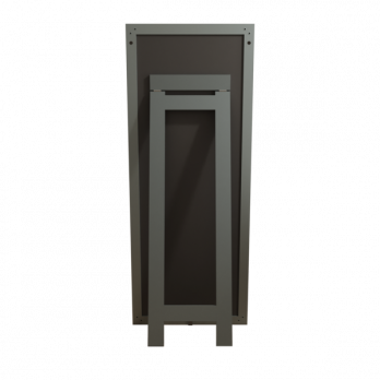 Зеркало MIXLINE "Графика" 600*1500 (ШВ) напольное, алюминиевый профиль