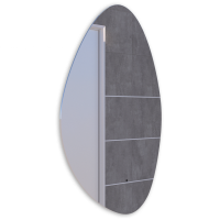 Зеркало MIXLINE "Грейс-ТХ" 700*1000 (ШВ) бесконтактный сенсор,светодиод. подсветка,универсал