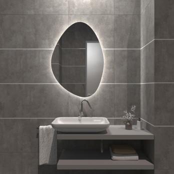 Зеркало MIXLINE "Грейс-ТХ" 700*1000 (ШВ) бесконтактный сенсор,светодиод. подсветка,универсал