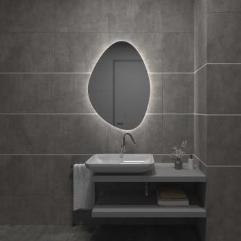 Зеркало MIXLINE "Грейс-ТХ" 700*1000 (ШВ) бесконтактный сенсор,светодиод. подсветка,универсал