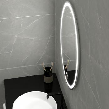 Зеркало MIXLINE "Италия - VOICE" 570*770 (ШВ) сенсорный выключатель, управление голосом., подогрев