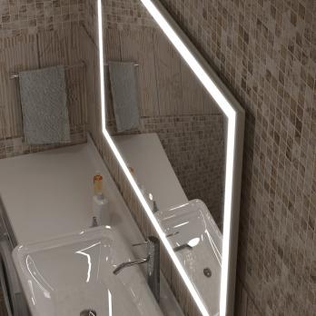 Зеркало MIXLINE "Ливия" 1200*800 сенсорный выключатель, светодиодная подстветка