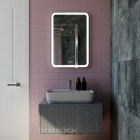 Зеркало MIXLINE "Мальта-VOICE"  550*800 (ШВ) сенсорный выключатель, управление голосом., подогрев