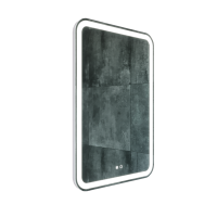 Зеркало MIXLINE "Мальта-VOICE"  550*800 (ШВ) сенсорный выключатель, управление голосом., подогрев