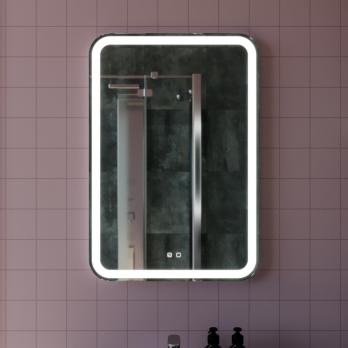 Зеркало MIXLINE "Мальта-VOICE"  550*800 (ШВ) сенсорный выключатель, управление голосом., подогрев