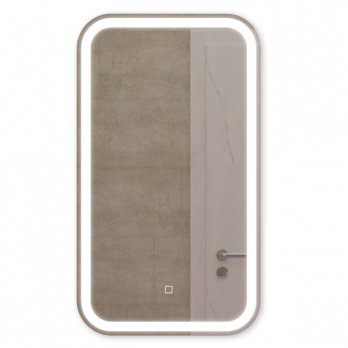 Зеркало MIXLINE "Мальта" 400*700 (ШВ) сенсорный выключатель, светодиодная подсветка