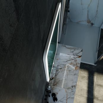 Зеркало MIXLINE "Мальта" 600*1200 (ШВ) бесконтактный сенсор,светодиодная подсветка, гор/верт крепеж