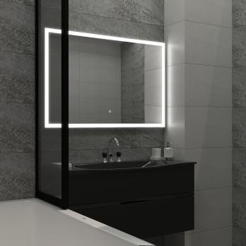 Зеркало MIXLINE "Норма" 1200*800 (ШВ) сенсорный выключатель, светодиодная подсветка