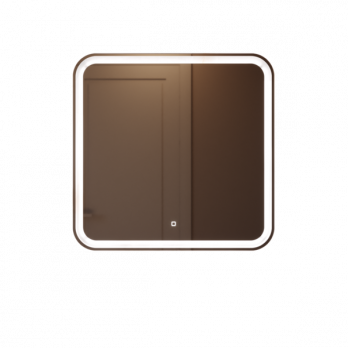 Зеркало MIXLINE "Стив-Лайт" 700*685 (ШВ) сенсорный выключатель, светодиодная подсветка