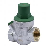 Редуктор давления мембранный 3/4" диап регул: 1,0 - 5,0 бар  с отв 1/4" под рад манометр VALTEC