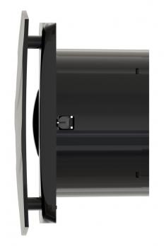 Вентилятор вытяжной с обратным клапаном    D120С  WAVE Black classic ERA