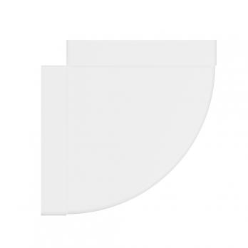 Колено горизонтальное угол 90 90х220 922КГП ERA