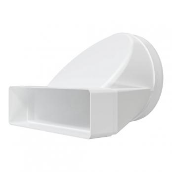 Соединитель 60х204/D150  эксц плоский/круглый 620СП15КП ERA