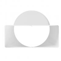 Соединитель 90х220/D150 эксц плоский/круглый 922СП15КП ERA