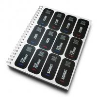 Комплект наклеек VRT BLACK EDITION для маркировки сантехники "Отопление и водоснабжение"