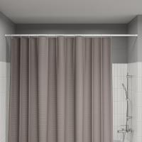 Карниз для ванной белый мат. Elegante IDDIS (блистер) 1,10*2,00 SRW0120i14 без колец