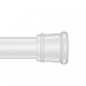 Карниз для ванной белый мат. Elegante IDDIS (блистер) 1,10*2,00 SRW0120i14 без колец