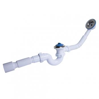 Обвязка на ванну 1 1/2*40 с вып. и переливом с гофрой Ani VЕ155 АНИ пласт ЭКОНОМ