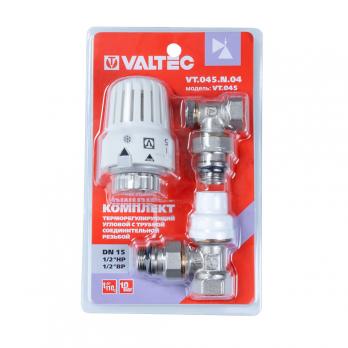 Комплект терморегулирующего оборудования для радиатора 1/2'' угловой VALTEC VT.045.N.04