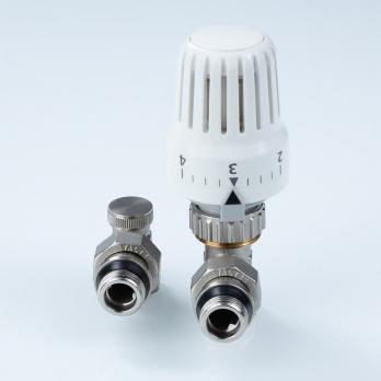 Комплект терморегулирующего оборудования для радиатора 1/2'' угловой VALTEC VT.045.N.04
