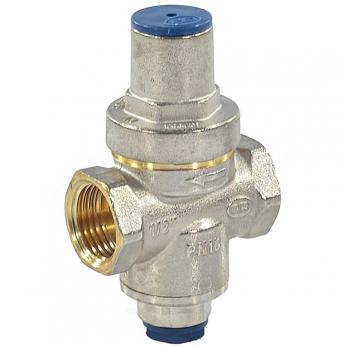 Редуктор давления поршневой 1/2'' диап регул: 1,0 - 5,5 бар  с отв 1/4" под рад манометр OR(Италия)