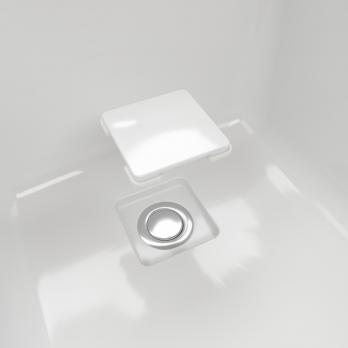 Ванна Алекса 160 (слив с крышкой, ручки в комплекте)