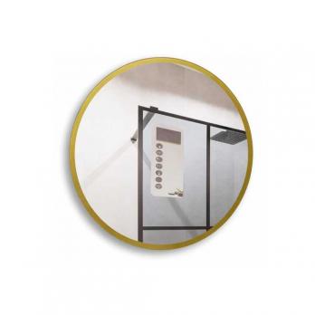 Зеркало MIXLINE "Ренуар" D400 без подсветки, золотое обрамление