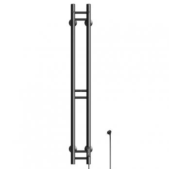 Полотенцесушитель MIXLINE MOON BLACK 120/10 (таймер,284 Вт) электрический ЧЕРНЫЙ