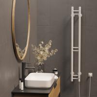 Полотенцесушитель MIXLINE MOON WHITE 120/10 (таймер,284 Вт) электрический БЕЛЫЙ