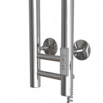 Полотенцесушитель MIXLINE MOON СHROME 120/10 (таймер,284 Вт) электрический