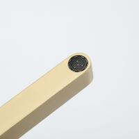 Душевая система 35к G2499-33 GAPPO нерж. сталь, лейка "Тропический душ", ЗОЛОТО сатин