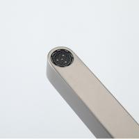 Душевая система 35к G2499-39 GAPPO нерж. сталь,  лейка "Тропический душ" ОРУЖЕЙНАЯ СТАЛЬ