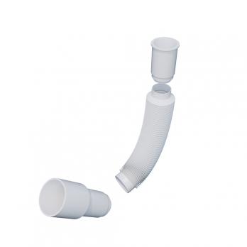 Гофра 1 1/4"*40*50 (1450мм) GW13145 без гайки ИНКОПЛАСТ