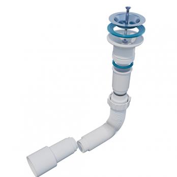 Гофросифон 1 1/2"*40*50 (1450мм) GS30145 ИНКОПЛАСТ (винт М6*60)