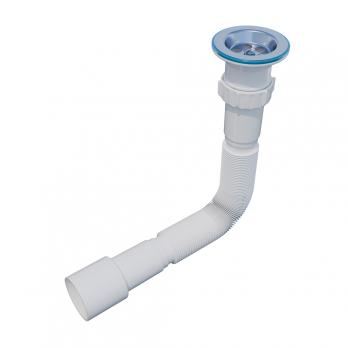 Гофросифон 1 1/2"*40*50 (1450мм) GS70145 ИНКОПЛАСТ (винт М6*80)