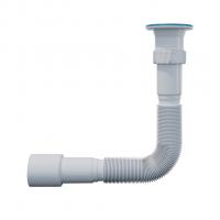 Гофросифон 1 1/2"*40*50 (800мм) GS7080 ИНКОПЛАСТ (винт М6*80)