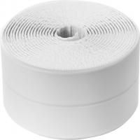 Лента бордюрная самоклеящаяся Аккурат 60мм*3,35м БЕЛАЯ