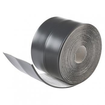 Лента бордюрная самоклеящаяся Аккурат 60мм*3,35м ГРАФИТ