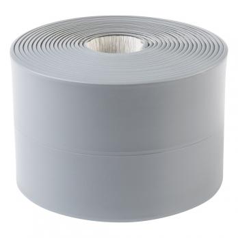 Лента бордюрная самоклеящаяся Аккурат 60мм*3,35м СЕРАЯ