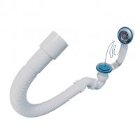 Обвязка на ванну 1 1/2*40 с гофрой 40*40*50 (1450мм) с вып. и переливом SB01145 ИНКОПЛАСТ